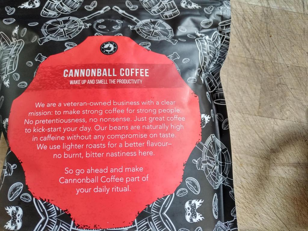 Cannonball coffee