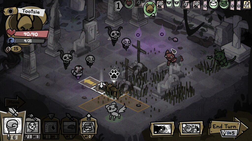 Mewgenics tactical combat
